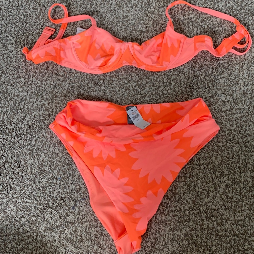 NWT neon swimsuit